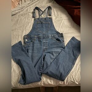 Universal Thread Blue Denim Overalls